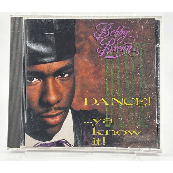 Bobby Brown Dance Ya Know It FULLY TESTED CD - Picture 1 of 3